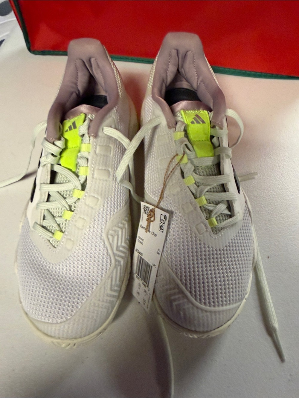 NEW womens Adidas Barricade 13w size 7 - Picture 3 of 10